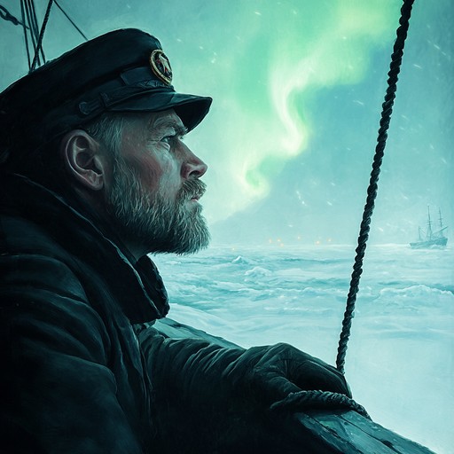 A somber instrumental that portrays the solitude and introspective nature of russian sailors as they journey through the frozen northern waters. The composition weaves melancholic melodies with the vastness of the sea, evoking feelings of isolation and reflection.