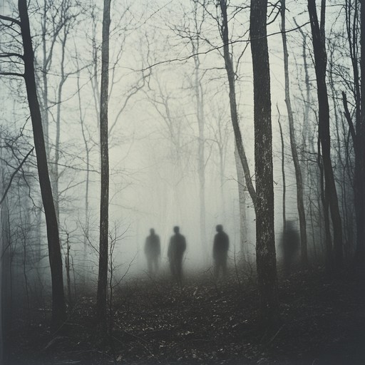 This instrumental bluegrass track evokes the dark, eerie feeling of a haunted hollow in the appalachian mountains. It features intricate banjo picking set against a backdrop of chilling fiddle harmonies and ghostly mandolin riffs. The music paints a picture of misty woods, ancient spirits, and unsettling quiet. It is a compelling mix of traditional bluegrass melodies with an unnerving, haunted atmosphere.