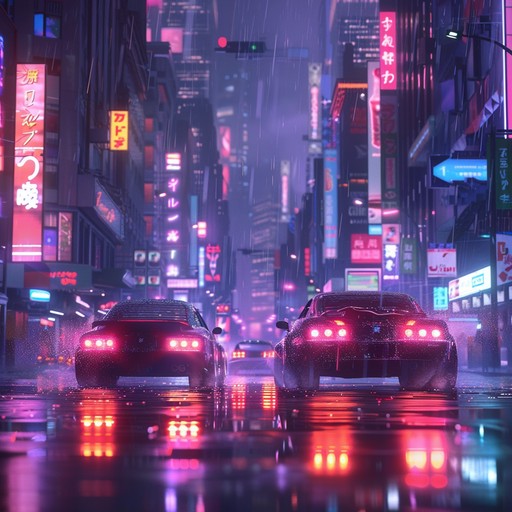 In this upbeat phonk track, pulsating beats and mellow samples combine to create an energizing musical journey through nighttime cityscapes. The music captures the essence of street cruising under neon lights, blending groovy rhythms with moody, atmospheric layers. Perfect for capturing the essence of late night adventures and urban exploration.