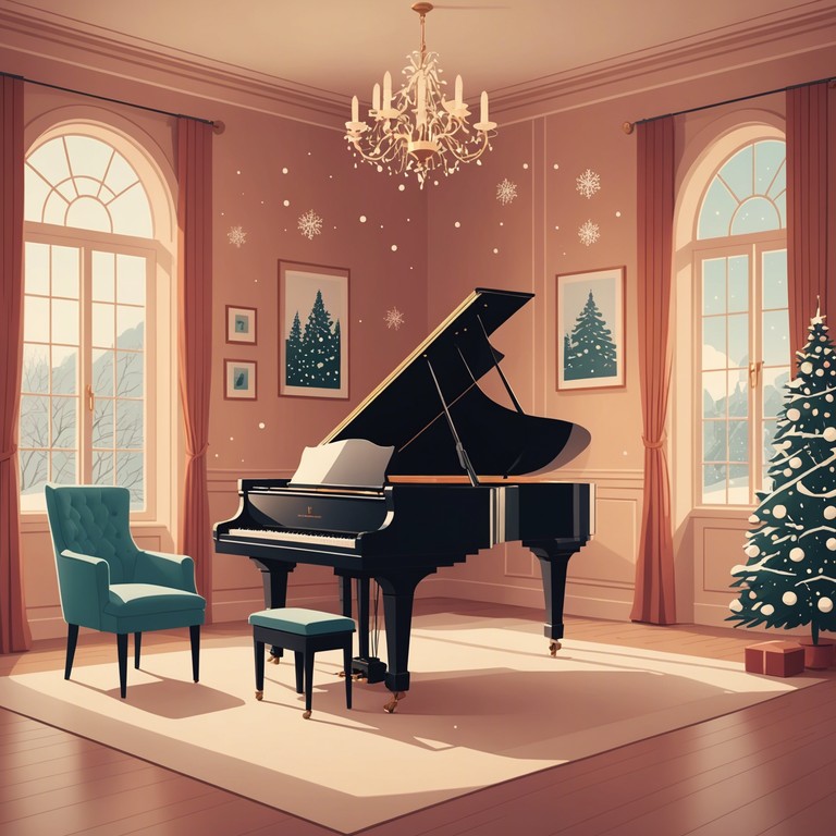 Crafting an elegant aural experience that combines the profound beauty of classical music with festive modern elements to enhance winter celebrations.