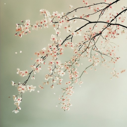 This instrumental piece captures the essence of a serene spring day in japan, with gentle melodies and soft harmonies, evoking images of cherry blossoms gently falling. Perfect for setting a peaceful, relaxing mood in anime scenes