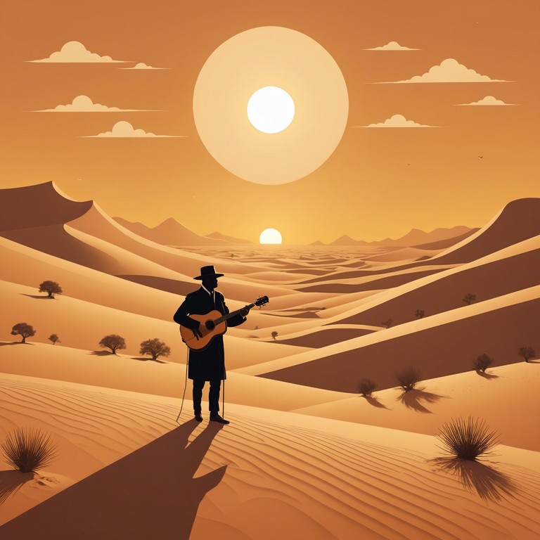 This track captures the essence of a joyful, lively morning in the middle east with traditional instrumental sounds blending with upbeat rhythms. The music is designed to convey the beauty of the sunrise over the vast sahara sands, infusing the listener with a sense of optimism and energy for the day ahead.