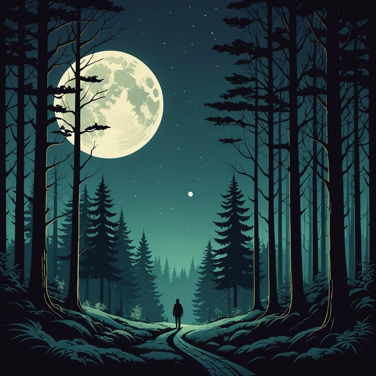 Allow the enchanting resonance of the dulcimer blended with real forest nighttime sounds to transport you to a tranquil, mystical forest under the moonlight, where every note reflects the whisper of the woods.