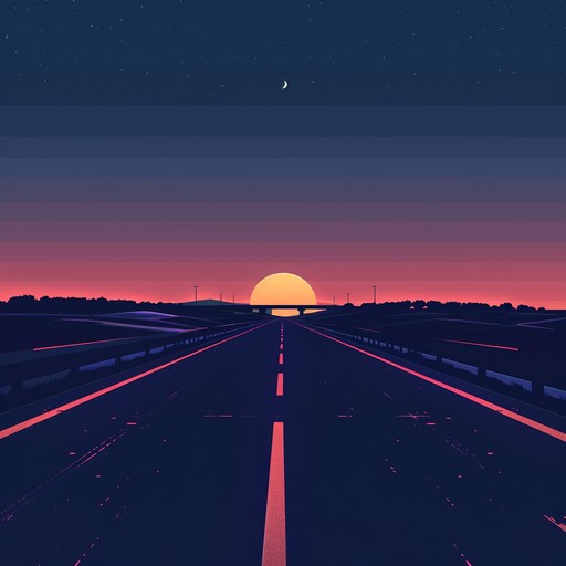 Imagine cruising down a long, open road as the sun sets, the sky painted with hues of orange and purple. This instrumental track captures the essence of freedom and adventure, with a powerful electric guitar lead that sets a mood of exhilaration and anticipation.