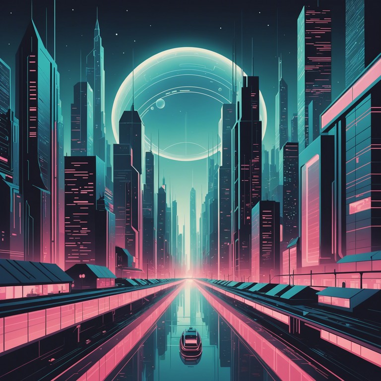 Explore a fully immersive track where digital harmonies and atmospheric pressures create a vivid neon drenched world caught between the digital era and mystical realms. This piece serves as an auditory guide through the unexplored corridors of an advanced cybernetic dreamscape. Explore a fully immersive track where digital harmonies and atmospheric pressures create a vivid neon drenched world caught between the digital era and mystical realms. This piece serves as an auditory guide through the unexplored corridors of an advanced cybernetic dreamscape.