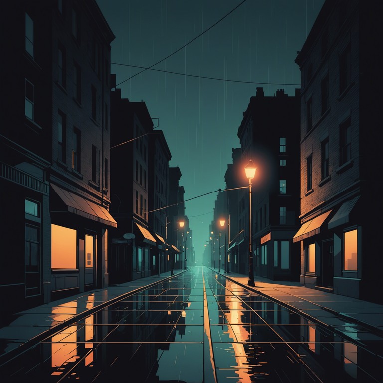 An atmospheric track that captures the essence of a late night urban exploration, infused with suspense and a slightly sinister feel. The composition uses deep basslines and sparse rhythmic elements to paint a picture of a city at night, with all its mysterious and foreboding corners.