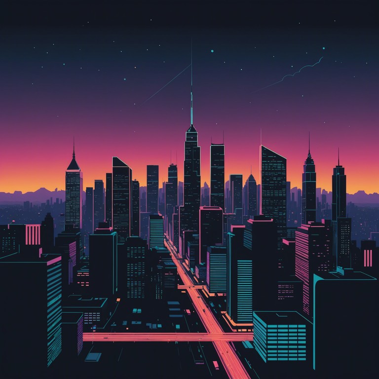 Set in a dystopian cityscape where eerie melodies blend with the ambient hum of neon lights, this track captures the essence of anonymity and surveillance in a high tech urban sprawl. The instrumentation embodies a futuristic soundscape peppered with electric notes that hint at a dark, pulsating underworld.