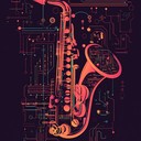 an energetic instrumental blend of jazz improvisation and electronic beats.
