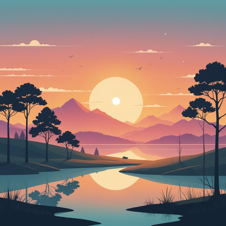 An evocative musical piece that transports the listener to tranquil heights with velvety violin notes layered over soft orchestral textures, ideal for meditation or as a musical backdrop to a quiet day.