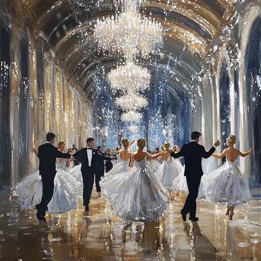 Experience a vibrant waltz that encapsulates the joy and exuberance of dancing through a lively night. The melodies are uplifting and rich, flowing seamlessly with the playful rhythm that invites you to twirl and spin. This track pairs sophistication with an irresistible energy, making it perfect for elegant yet spirited occasions.