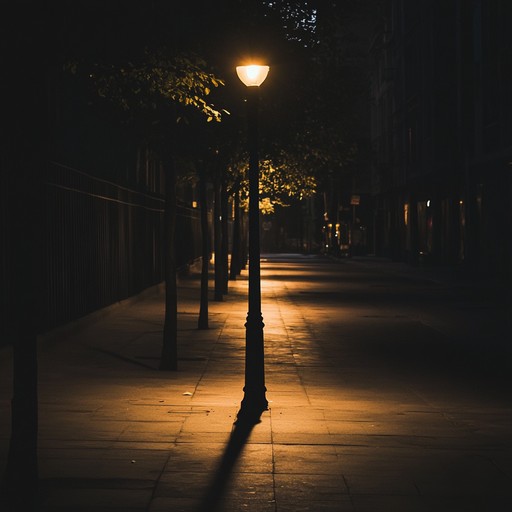 This instrumental indie track combines deep basslines and light, eerie guitar riffs to create an overwhelmingly somber atmosphere, evoking images of shadowy alleyways and distant, lost memories. The steady, haunting beat fosters a sense of slow moving despair and nostalgia, making listeners reflect on poignant experiences and the passing of time.