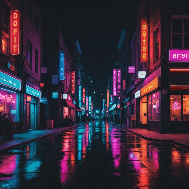 This track encapsulates a late night drive through a radiantly lit urban landscape, with smooth phonk beats and a hypnotic loop of tender synths creating an evocative mood of introspection and calm. Nostalgic and soothing, it's a musical journey perfect for unwinding after a long day or cruising through the city lights.