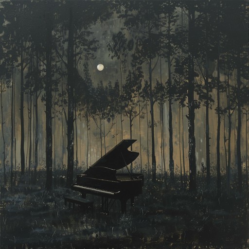 Whispers of ethereal melodies serenade the shadows, weaving through the moonlit night. This art song, with minimalist piano accompaniment, pulls the listener into a world of spectral beauty and haunting elegance.