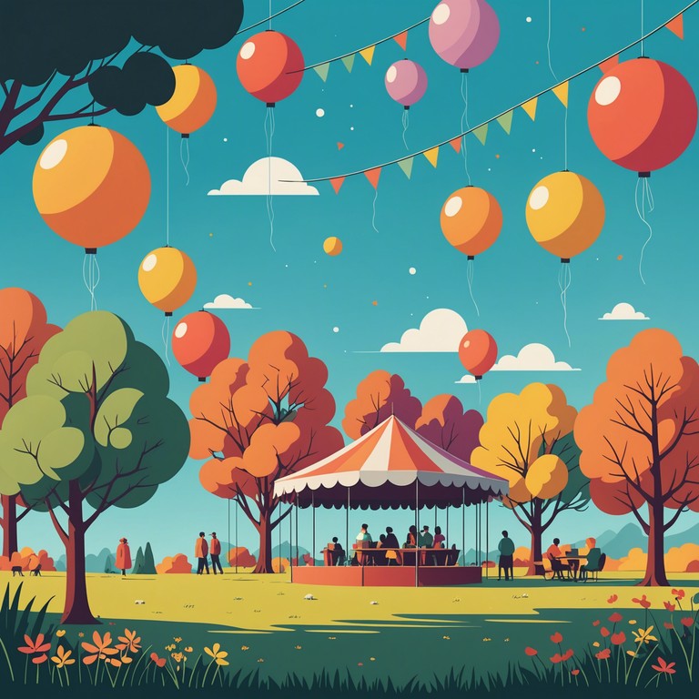 Ideal for setting a vibrant mood at outdoor celebrations or beach parties, this track uses cheerful synth melodies to create an atmosphere of pure joy and dance worthy moments