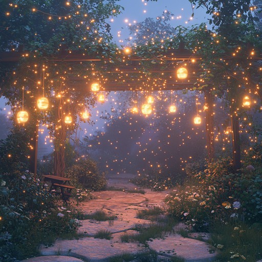 Magical melodies weave through an enchanting dream garden, allowing listeners to float away to a celestial landscape under a sky of twinkling stars. Serene harp tones blend with ambient soundscapes, crafting a realm of tranquility and introspective peace.