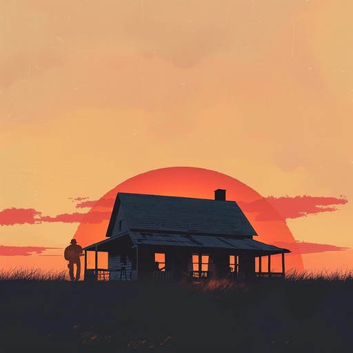 Experience the serene beauty of a country sunset with gentle acoustic guitar melodies and soft, comforting rhythms. The track offers a mellow escape that transports you to a calm, open landscape at dusk, perfect for relaxing and unwinding.