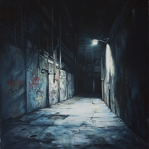 This track is an instrumental grime composition that builds dramatic tension through suspenseful beats, dark synths, and a moody atmosphere reflecting the grit of urban nightscapes.