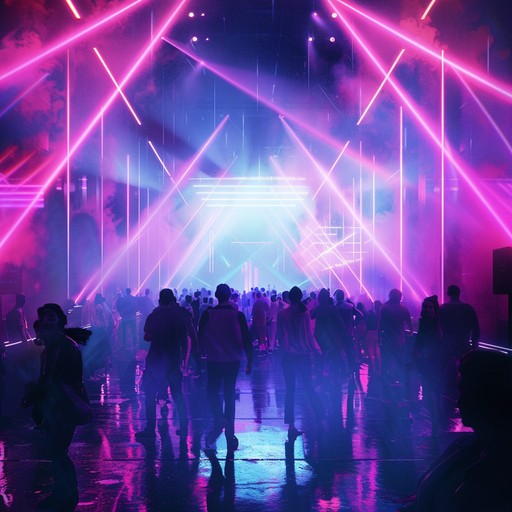 Experience an electrifying journey through a neon cityscape with upbeat rhythms and groovy futuristic sounds. Synthesizers and lively beats create a swirling, danceable atmosphere perfect for vibrant, energetic moments.