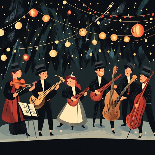 An upbeat instrumental track that blends traditional klezmer sounds with lively tempos, capturing the spirit of joy and togetherness found in jewish festivals