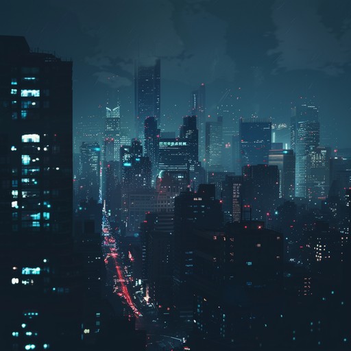 The track captures the essence of a vibrant city at night with a smooth blend of synth and deep bass, creating an atmosphere filled with the mysterious allure of urban exploration