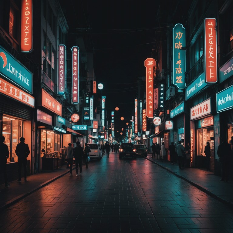 This track encapsulates the essence of an urban night adventure, emphasized by the relentless pulse of a deep bassline, reflecting the vibrant, neon soaked streetscapes as they zip by in a flurry of motion and lights. It's a celebration of night, life, and the raw energy of the city, all coming together in a lively garage beat.