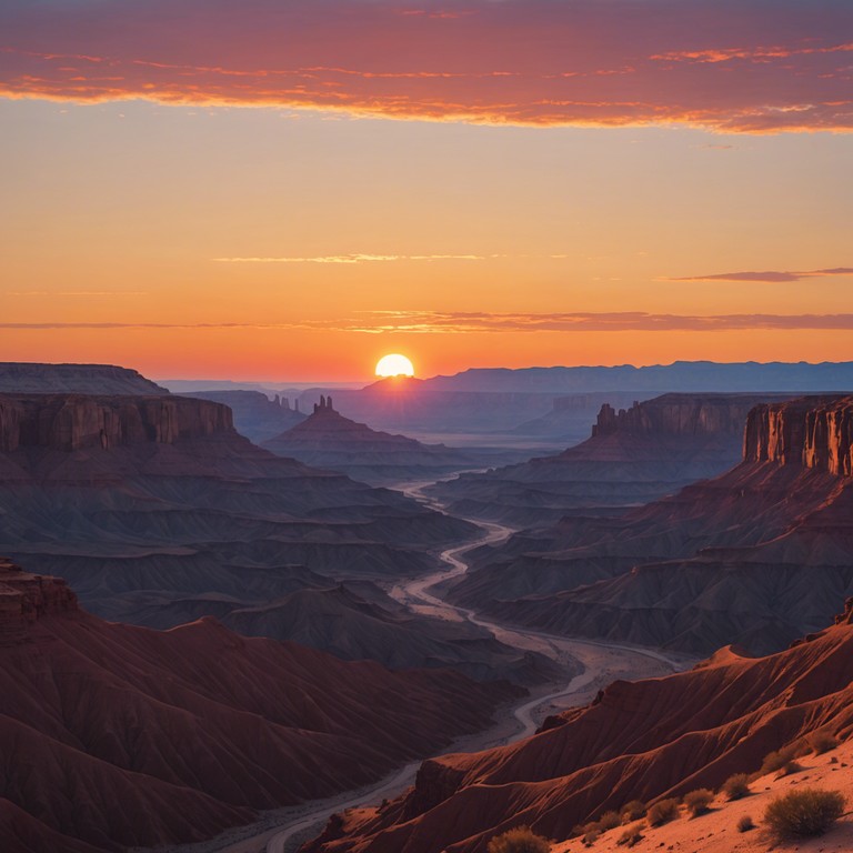 This track paints the picture of vast western deserts under a vibrant sunset sky, where the music captures the essence of freedom and adventure. The track is composed with a euphoric and uplifting melody that intertwines with the rustic charm of the old west. The use of traditional western instruments and modern synthesis creates a unique soundscape that feels both nostalgic and innovative.