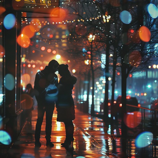 A smooth rap track narrating a heartfelt love story, set to gentle urban beats with piano touches, evoking intimacy and nostalgia. Perfect for romantic cityscapes.