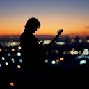 guitar echoes in the urban night