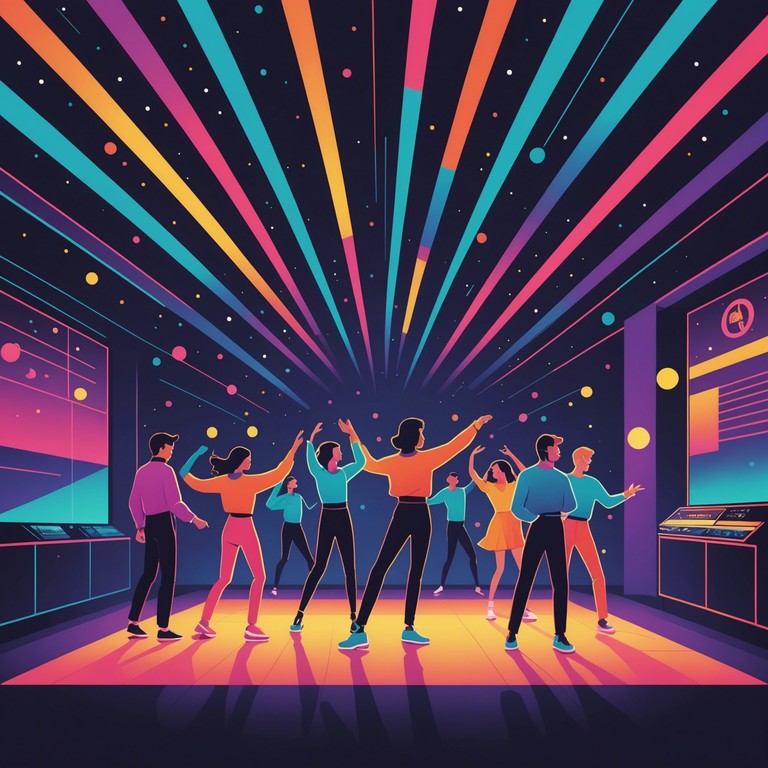 A track styled in new jack swing, perfect for capturing the nostalgic yet lively vibe of late 80s and early 90s dance floors. Rich synthesizer lines meet tight rhythm sections creating a danceable groove that feels both familiar and innovative.