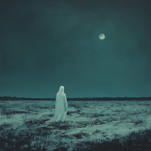 An instrumental track with echoing violin and piano chords, this dark composition creates a mysterious and chilling atmosphere, perfect for midnight musings or eerie storytelling. It blends ambient and minimalist styles for a haunting effect