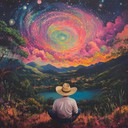 psychedelic brazilian countryside with spacey cowboy vibes