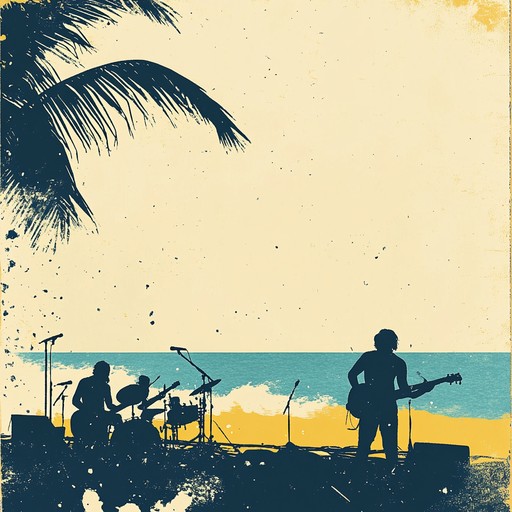 Vibrant guitar riffs and driving percussions create an energetic grunge instrumental perfect for capturing the essence of summer adventures and youthful fun.