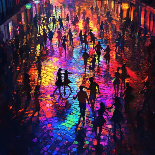 Feel the pulsating energy of a thrilling nightlife adventure in rio de janeiro through this bossa nova piece, featuring seductive guitar, vibrant saxophone, and lively percussion.