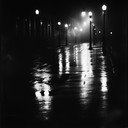 an ominous instrumental garage track with dark, echoing sounds.