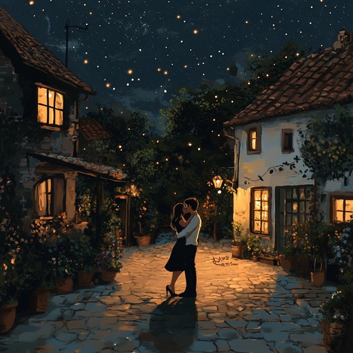 Under a starlit courtyard, this chalga composition uses the accordion to weave a romantic and nostalgic tale, blending intimate and heartfelt emotions that transport listeners to a dreamy bulgarian night.