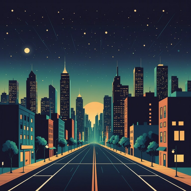 Imagine strolling through a bustling city at dusk, the sounds of traffic blending with distant jazz chords; this song captures that moment, where classical music meets urban jazz.