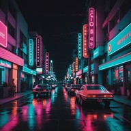 vibrant synths, nostalgic 80s dance beats