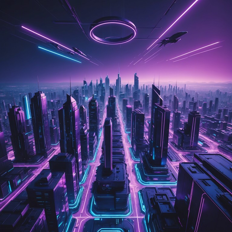 Travel through a sonic landscape filled with glowing neon lights and an expansive sense of possibility. The track utilizes layered synths and deep base to create an intense listening experience that paints a vivid picture of future cityscapes and aspirational horizons.