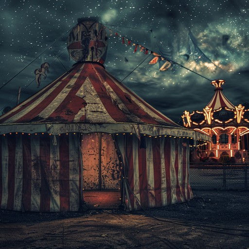 Instrumental track combining catchy carnival sounds with a melancholic undertone. Features a calliope and string section for an evocative, memory filled listening experience.