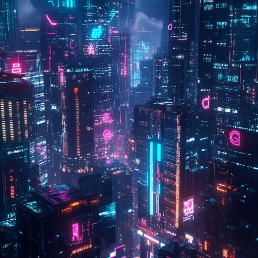 Feel the electrifying rush of neon lights and driving beats in this high energy synthwave anthem. Inspired by 1980s nostalgia, the composition blends throbbing basslines, shimmering arpeggios, and dynamic synths to create an invigorating journey through a cyberpunk cityscape.