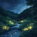 delicate nocturnal piano creating serene, dreamlike, tranquil ambiance