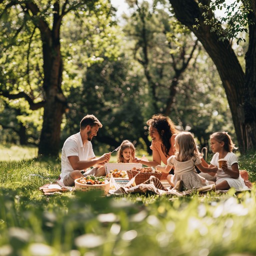 This instrumental seamlessly combines cheerful ukulele strums and playful rhythms, evoking the joy and simplicity of a 1950s summer afternoon. Its charismatic tunes paint a picture of laughter and sunny skies, making it a perfect background for reminiscing golden days.