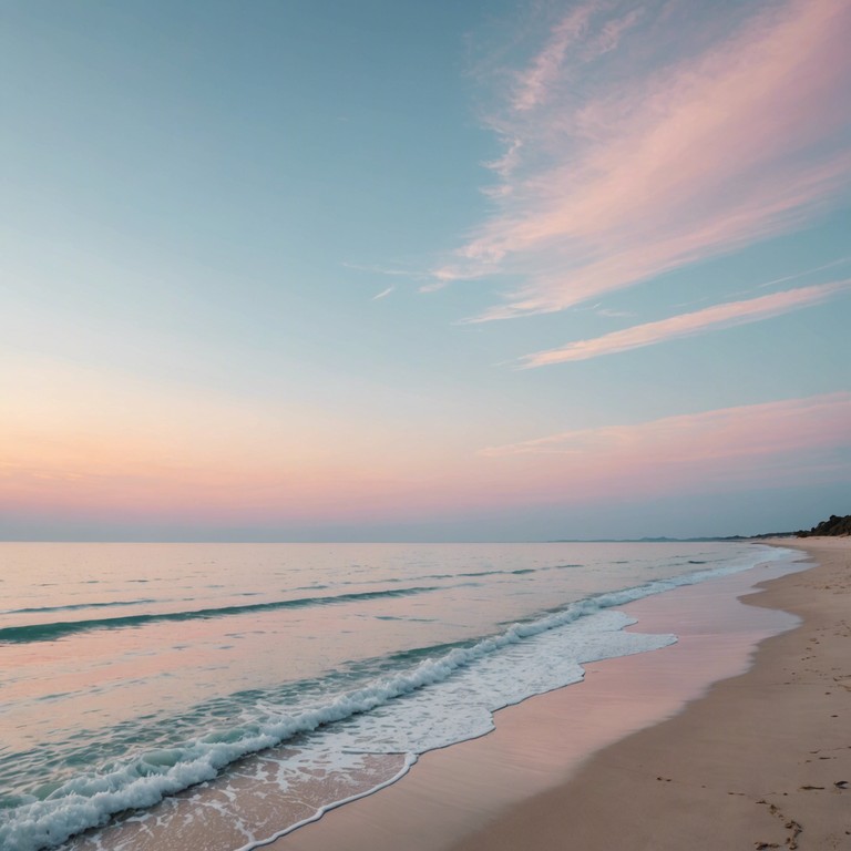 An instrumental composition featuring a gentle, soothing piano melody that envelops the listener in a sense of peaceful solace as if watching a sunset by the ocean. The track mimics the quiet sway of waves and the soft colors painted in the sky at dusk, allowing for a deep emotional connection and a tranquil auditory experience.