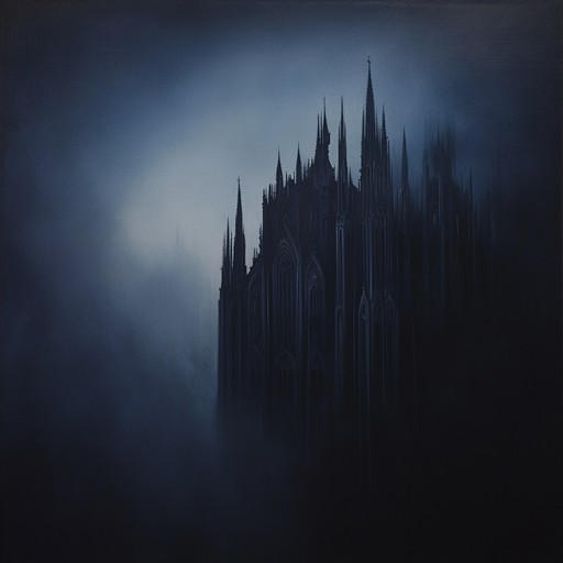 An emotionally charged, ghostly soundtrack that uses the creepy reverberations of a pipe organ to create an eerie atmosphere. This haunting composition oscillates between soft whispers and sudden, dramatic crescendos, invoking the spectral beauty of forgotten places and the unease of lingering spirits