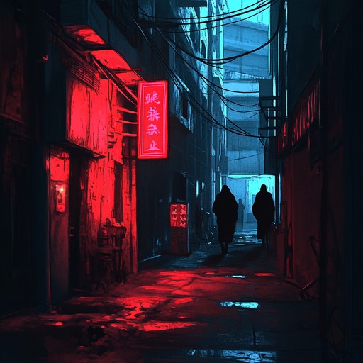 Explore an atmospheric alleyway at midnight with this brooding funk instrumental. Haunting saxophone melodies intertwine with deep, resonant basslines, creating an evocative soundscape that captures the mystery and tension of the night. The rhythm section adds layers of complexity, pushing the groove forward and maintaining a steady, compelling beat.