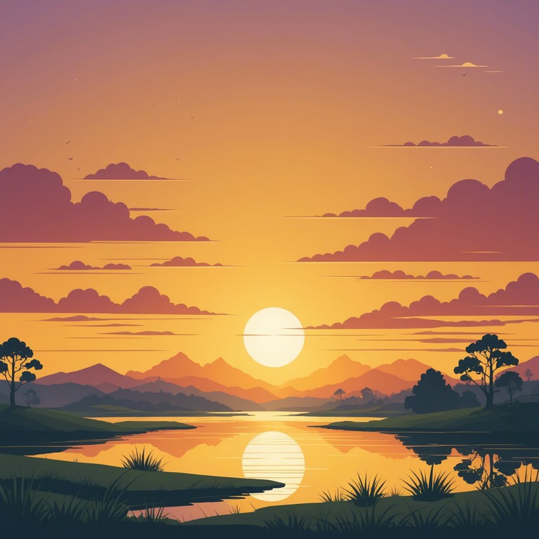 This composition features a gentle, heartwarming melody that signifies the hopeful start of a new day. The music progresses like a sunrise, slowly building up with warmth and brightness, while maintaining an air of peaceful anticipation