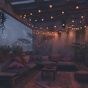 mellow beats with ambient textures for relaxed urban evening