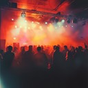 stylized description of frenetic nightlife with bright psychedelic tunes