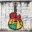 energetic instrumental reggae with edgy guitar and rebellious spirit