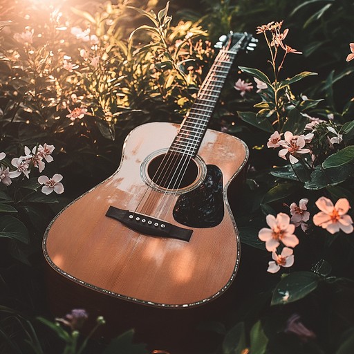 A serene instrumental track featuring delicate acoustic guitar melodies that flow like gentle winds, spreading joy and peace. The soothing harmonies invite listeners to embrace tranquility and find happiness in the simplicity of the moment.